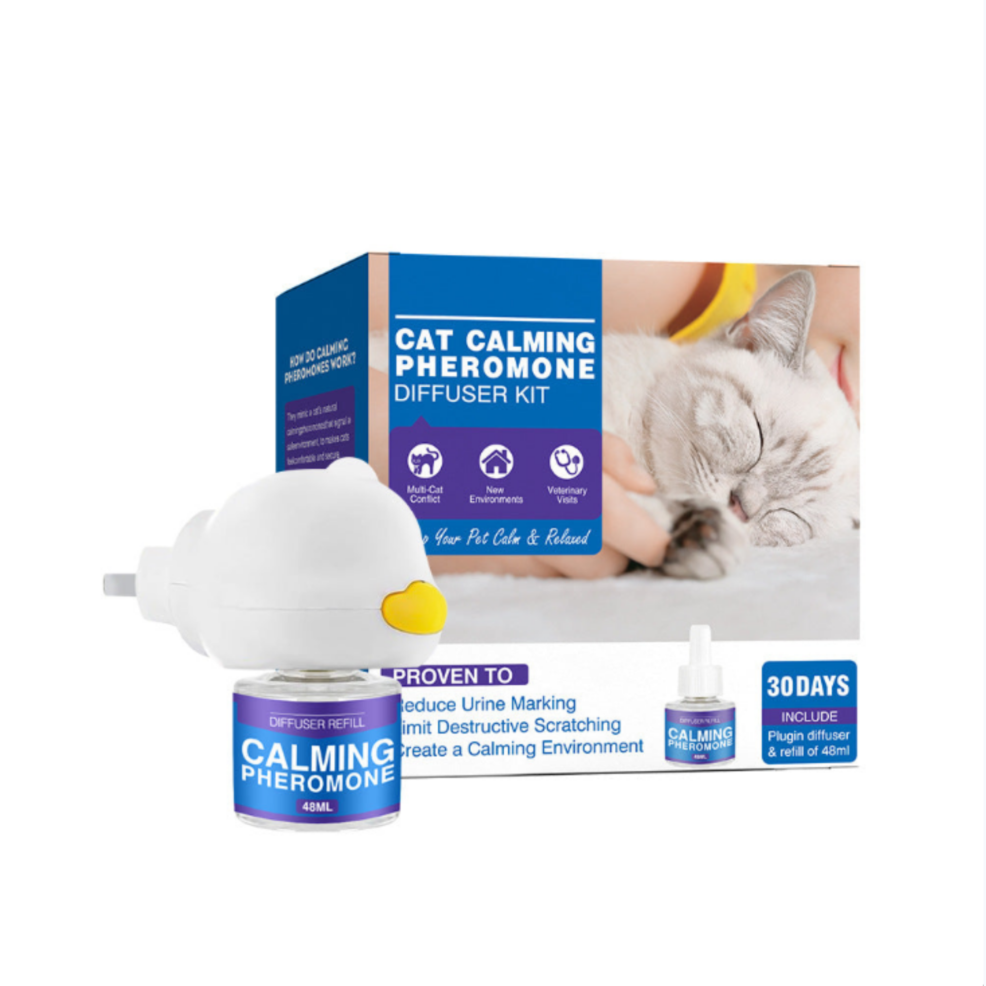 Soothly Calming Pheromone Diffuser for Cats